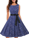Vintage Blue Hearts -Mekko