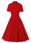 Vintage Punainen Liberty Mekko