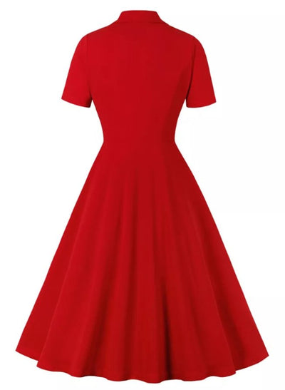 Vintage Punainen Liberty Mekko