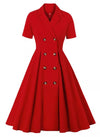 Vintage Punainen Liberty Mekko