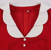Passion Red Vintage Mekko