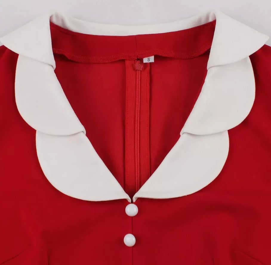 Passion Red Vintage Mekko