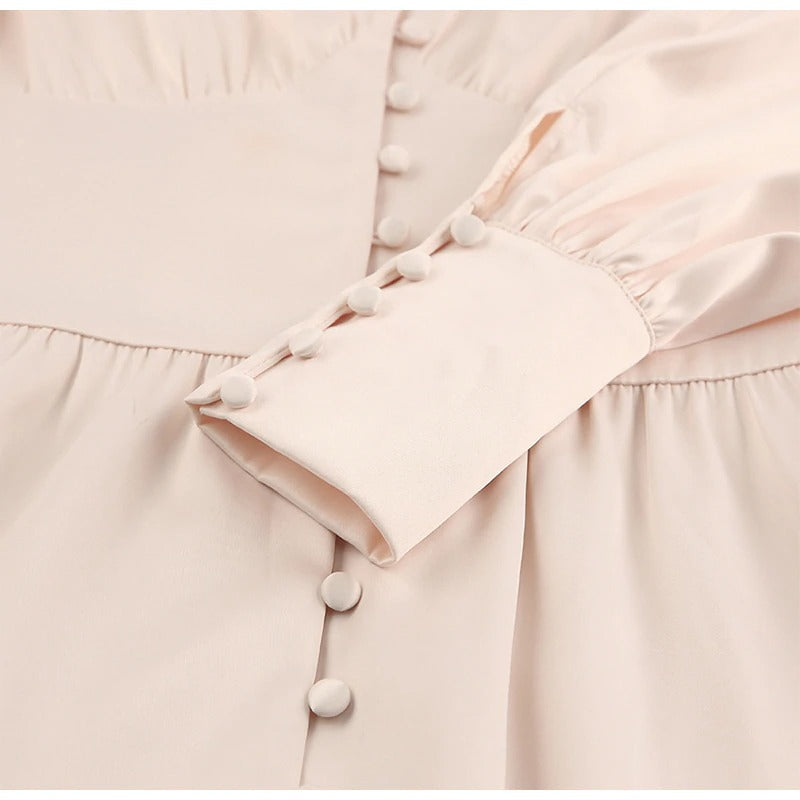 Vintage Satiini Mekko