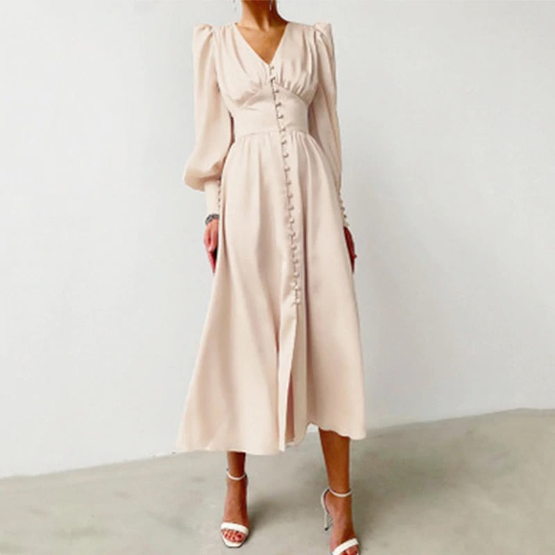 Vintage Satiini Mekko