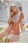 Bohemian Tyylinen Vintage Mekko