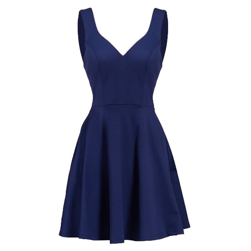 Vintage Swing Navy Mekko