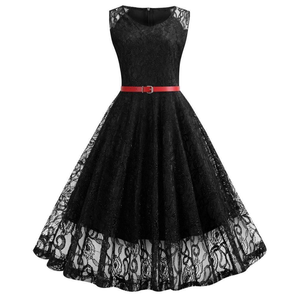 Vintage Trapeze -Mekko, Musta