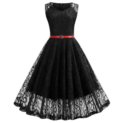 Vintage Trapeze -Mekko, Musta