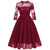 Vintage Burgundy Voile -Mekko