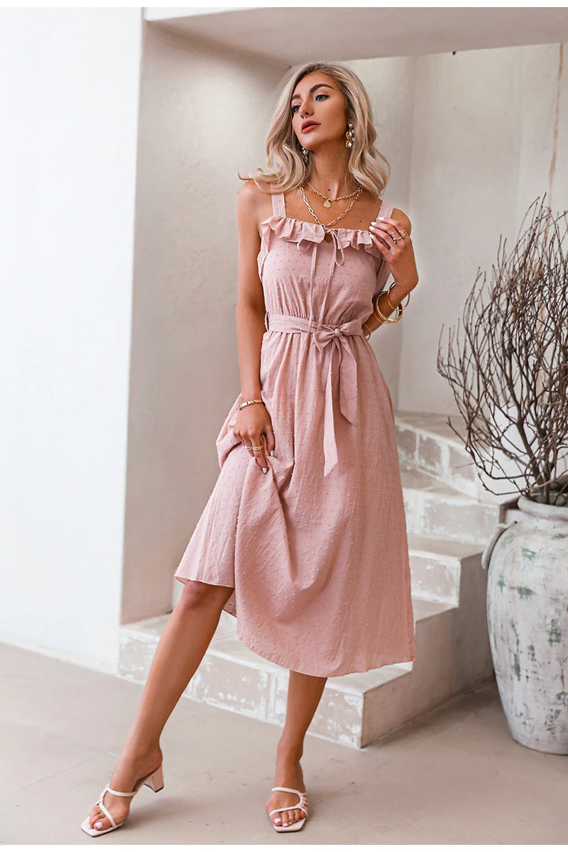 Vintage Mekko Vanha Pinkki