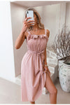 Vintage Mekko Vanha Pinkki