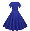 Vintage 50-Luvun Sininen Mekko