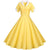 Vintage 50-Luvun Keltainen Mekko