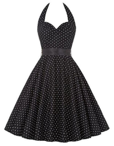 Seksikäs 50-Luvun Pin-Up-Mekko