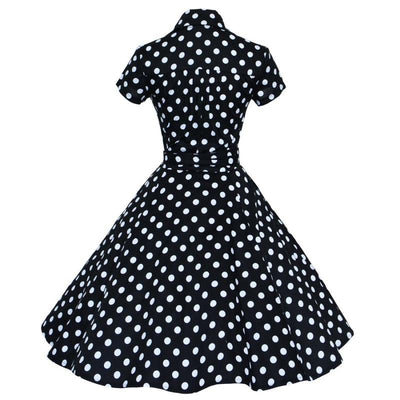 Vintage 50-Luvun Musta Mekko