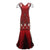 Vintage 20-Luvun Charleston Punainen Mekko