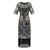 Vintage 20-Luvun Gatsby Long Gold -Mekko