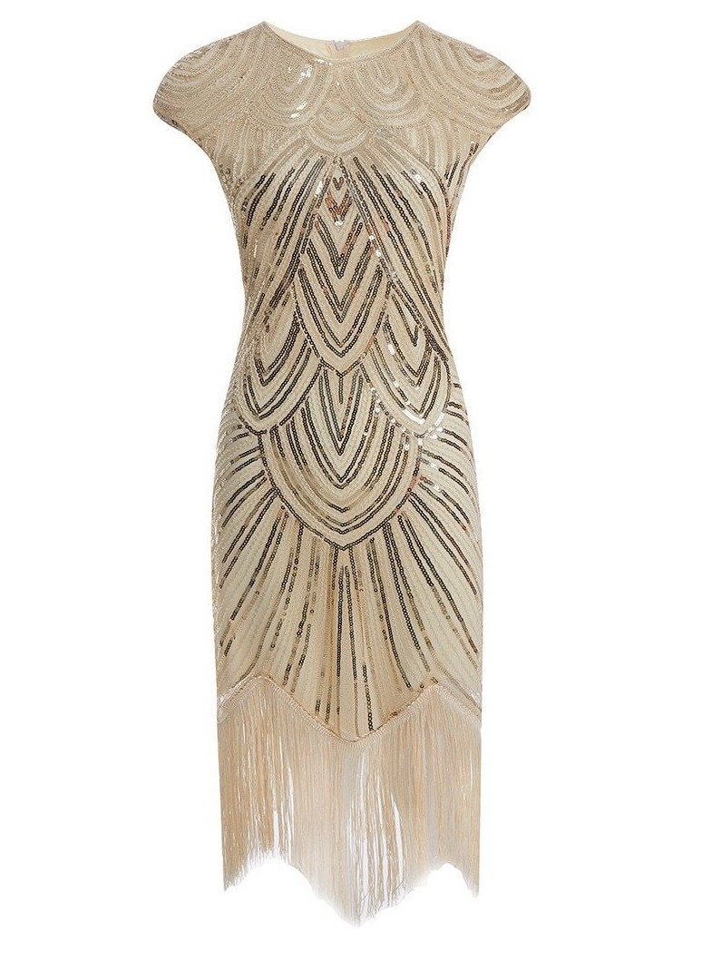 20-Luvun Mekko Beige