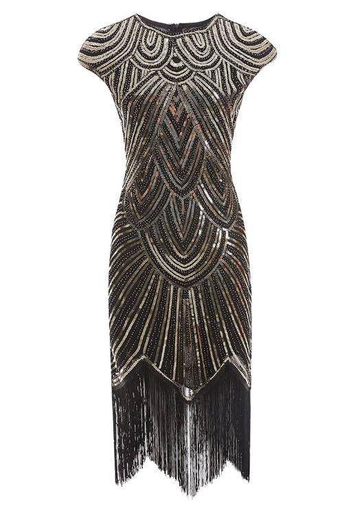 Kultainen 20-Luvun Mekko