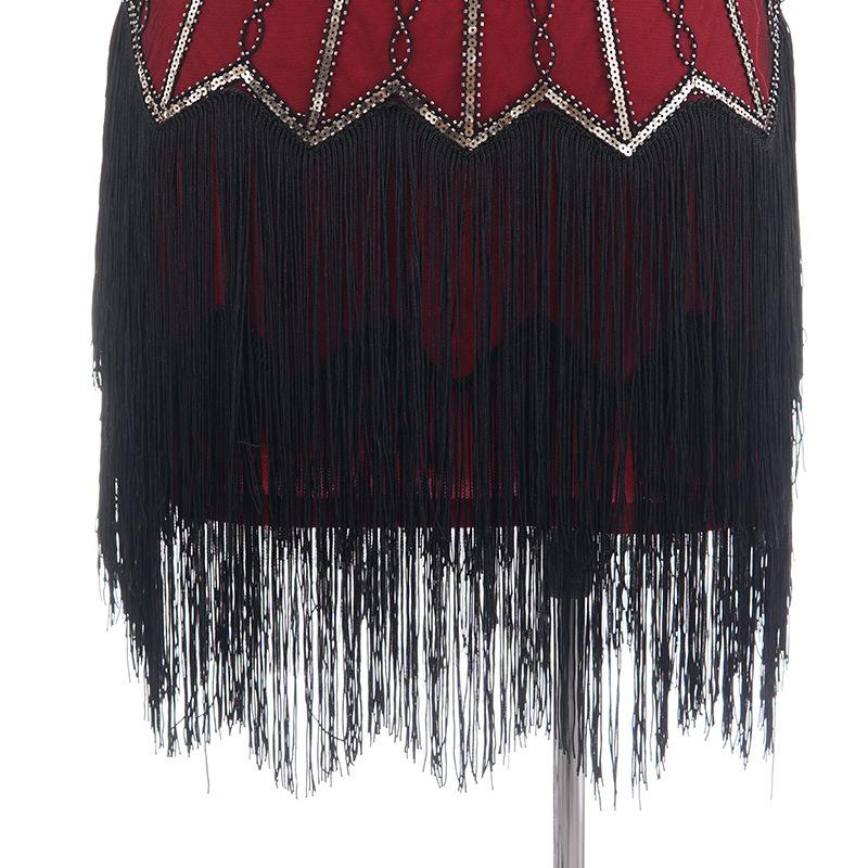 Vintage 20s Plus Size Punainen Mekko