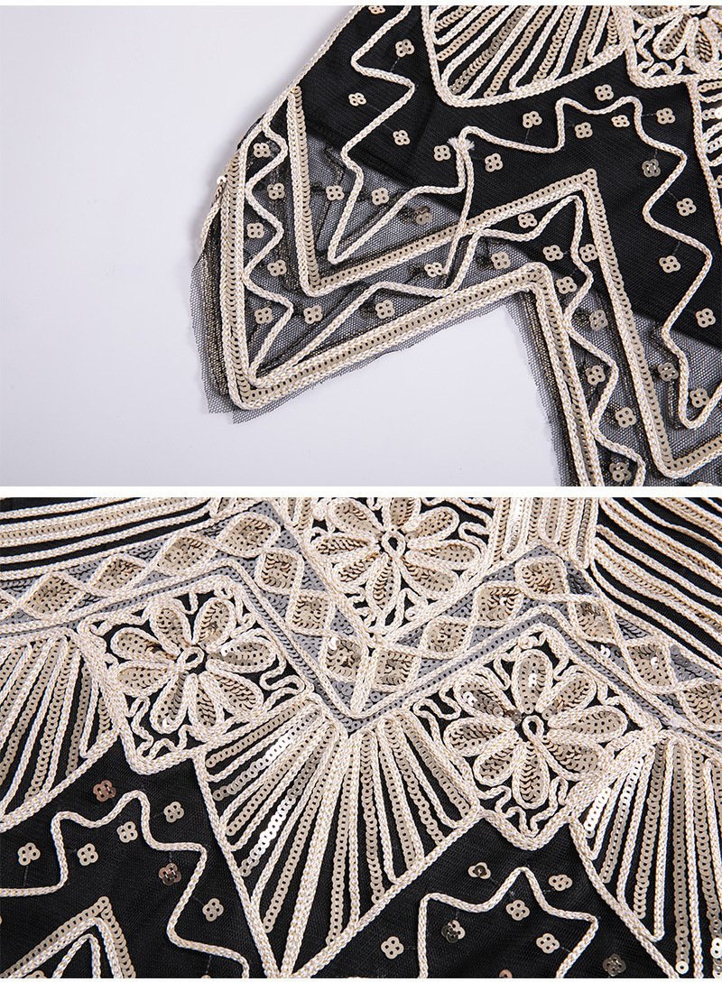 Vintage 20-Luvun Puolipitkä Mekko