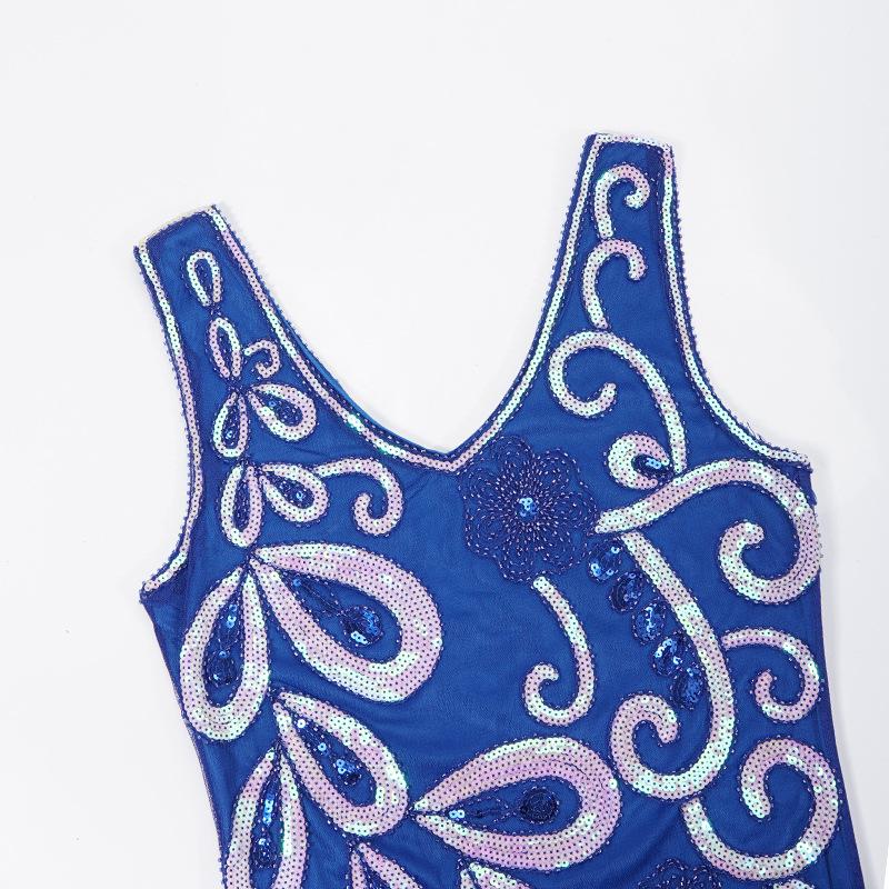 20-Luvun Tyylinen Mekko, Sininen