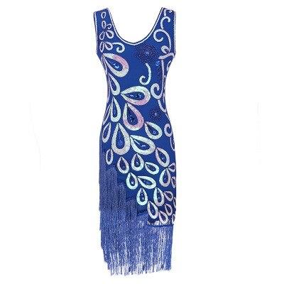 20-Luvun Tyylinen Mekko, Sininen