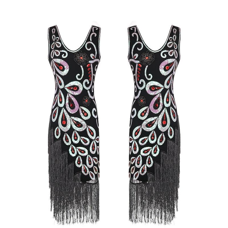 Musta 20-Luvun Tyylinen Mekko