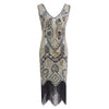 Vintage 20-Luvun Pariisin Beige Mekko