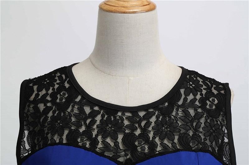 Vintage Sininen Pitsimekko