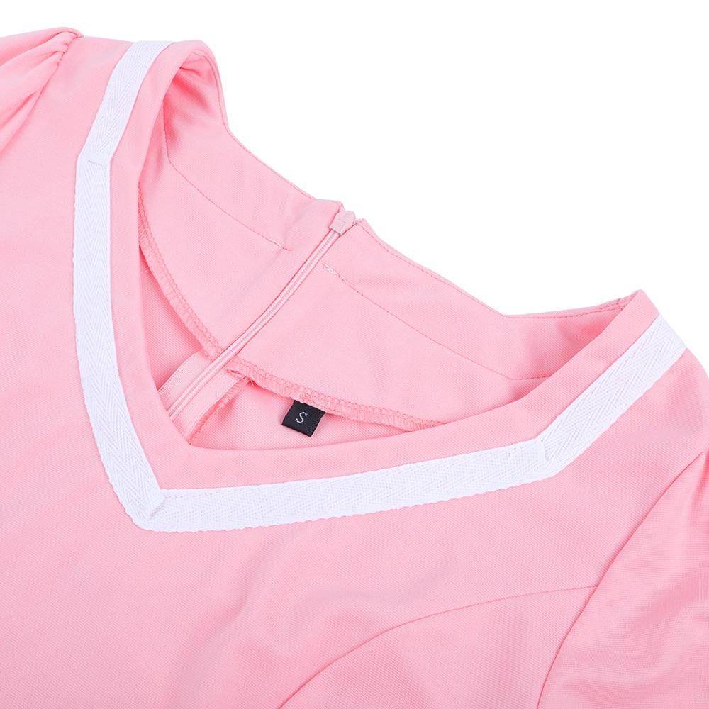 60-Luvun Mekko Vaaleanpunainen