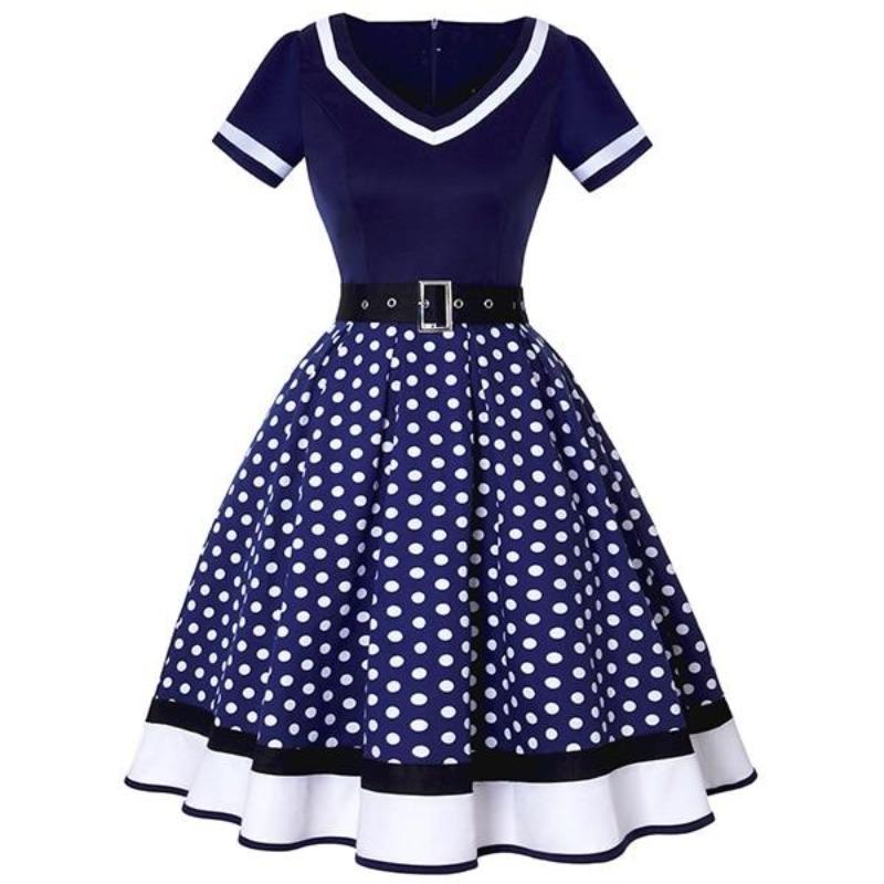 60-Luvun Sininen Mekko