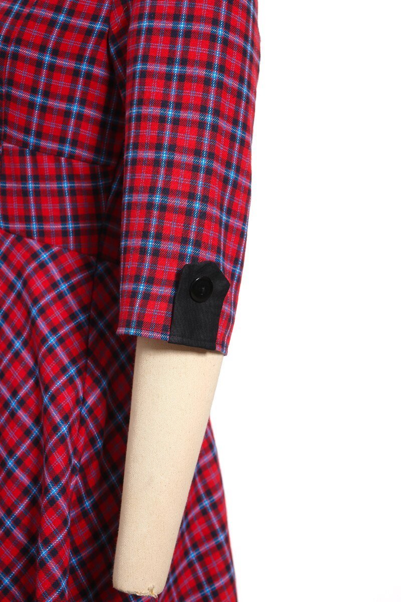 Vintage Punainen Talvimekko