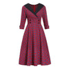 Vintage Punainen Talvimekko