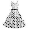 Vintage Rockabilly-Mekko, Valkoinen Pilkku