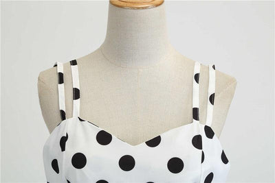 Vintage Rockabilly-Mekko, Valkoinen Pilkku