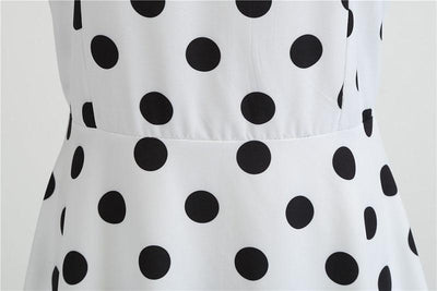 Vintage Rockabilly-Mekko, Valkoinen Pilkku