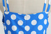Vintage Rockabilly-Mekko, Sininen Pilkku