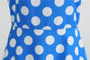 Vintage Rockabilly-Mekko, Sininen Pilkku