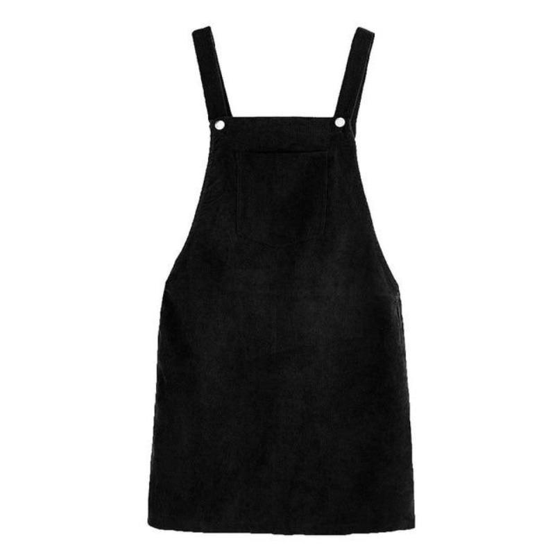 Vintage Velvet Teini-Mekko Musta