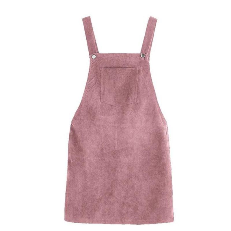 Vintage Velvet Teen Dress Pinkki