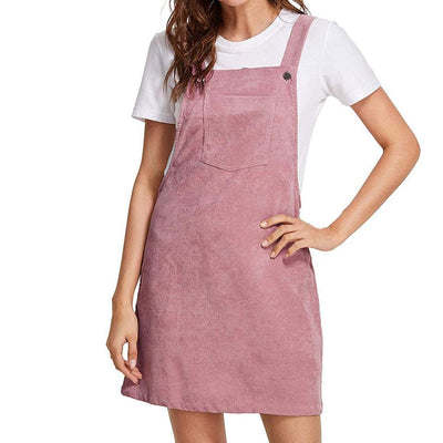 Vintage Velvet Teen Dress Pinkki
