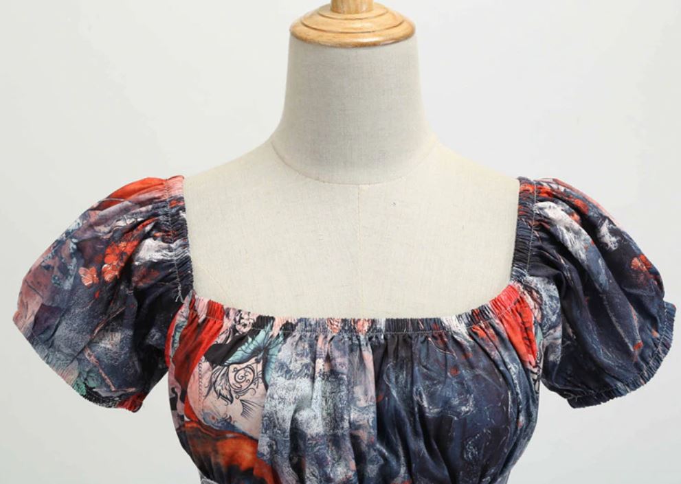 60-Luvun Leikkaus Mekko