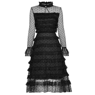 Vintage 40-Luvun Musta Mekko