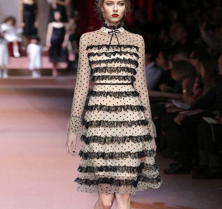 Vintage 40-Luvun Mekko Vaaleanpunainen