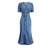 Vintage 40s Out-Fit Mekko Sininen